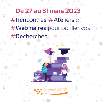 Affiche de la semaine numérique des URFIST