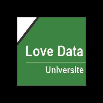 Bandeau du Love Data Week 2024