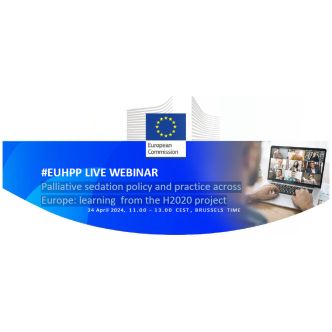 Image représentant des mains, un clavier et le logo de l'union européenne