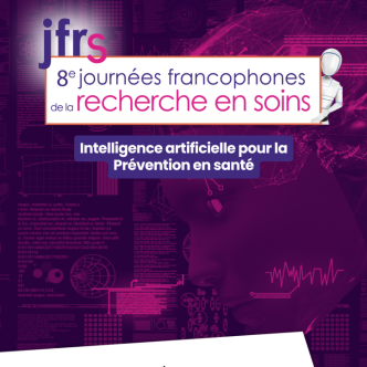 Affiche des 8e journées francophones de la recherche en soins