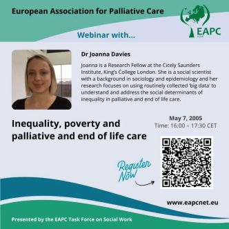 Visuel avec photo de Joanna Davies