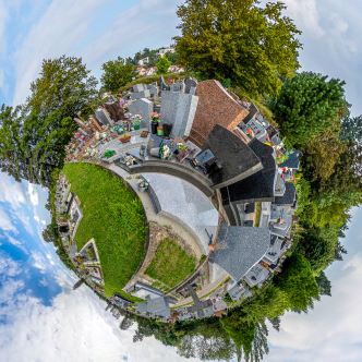 Little planet cimetière