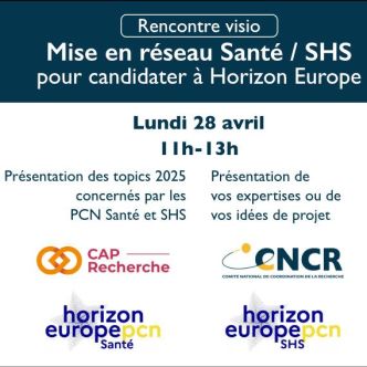 Visuel mise en réseau santé / shs