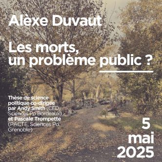 Affiche de la thèse