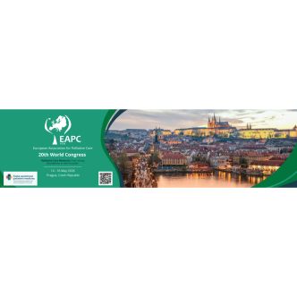 Visuel du congrès avec une photo de Prague