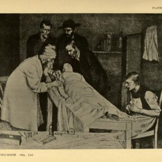 Illustration ancienne montrant une dissection