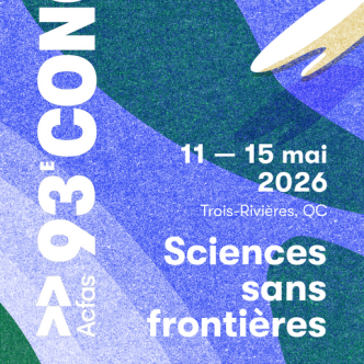 Affiche du congrès de l'Acfas