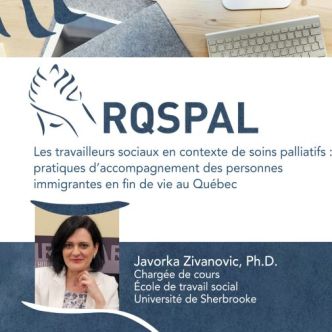 Visuel de la conférence mensuelle du RQSPAL
