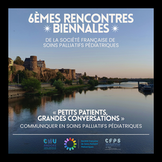 Affiche du congrès avec une vue d'Angers