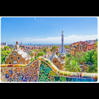 Vue de Barcelone