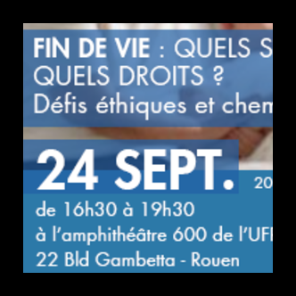 Visuel du débat "Fin de vie : quels soins pour quels droits?"