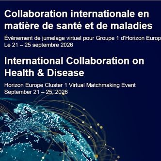 visuel représentant une mappemonde et des traits symbolisant une mise en réseau