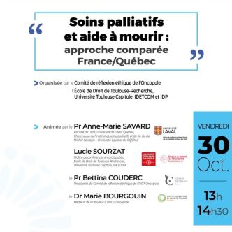 Affiche soins palliatifs et aide à mourir