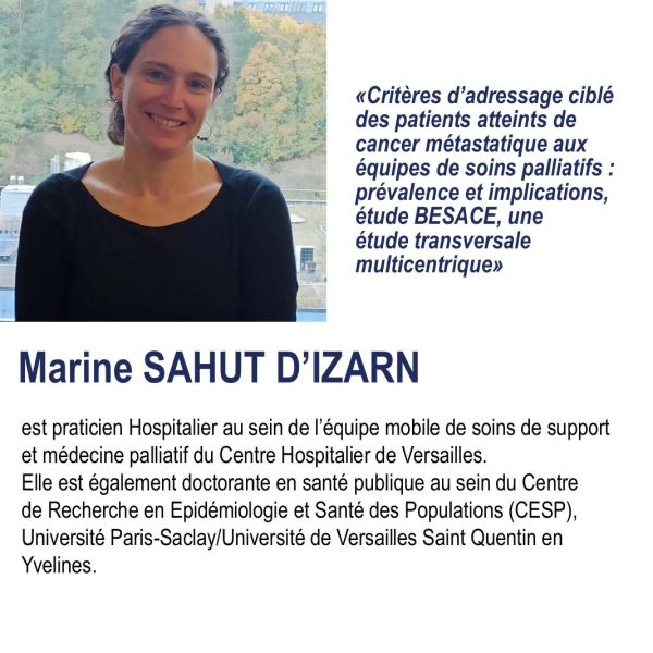 Présentation Marine SAHUT D'IZARN