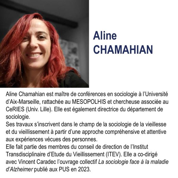 Présentation Aline CHAMAHIAN