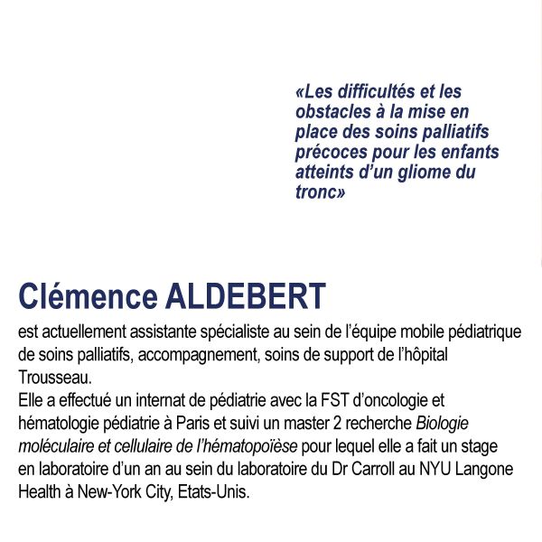 Présentation de Clémence ALDEBERT