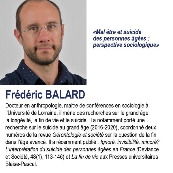 Présentation de Frédéric BALARD