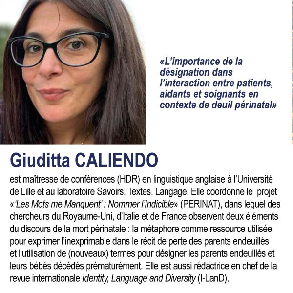 Présentation de Giuditta CALIENDO