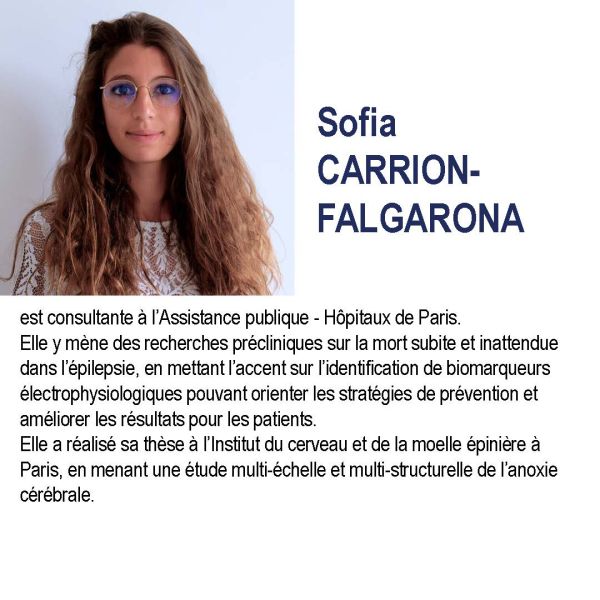 Présentation de Sofia CARRION FALGARONA