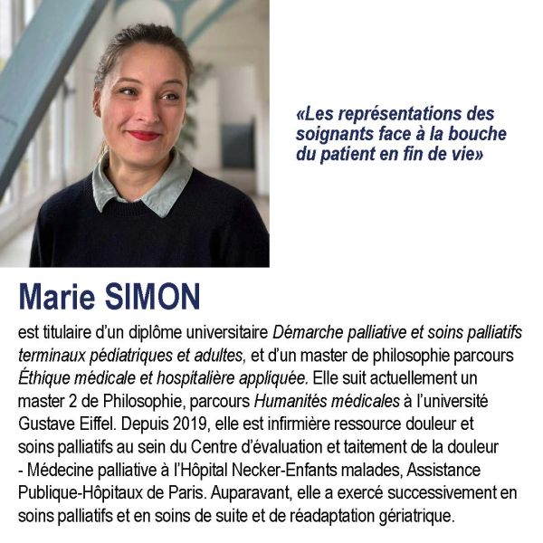 Présentation de Marie SIMON