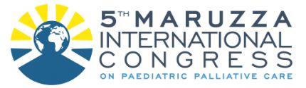logo du congrès de la fondation maruzza sur les soins palliatifs pédiatriques