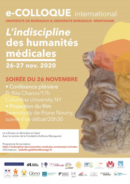 Affiche colloque indiscipline humanités médicales