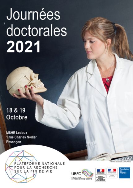 Affiche des journées doctorales de la Plateforme