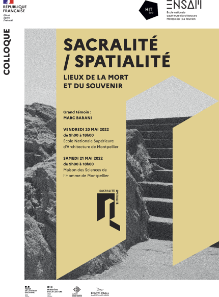 Affiche du Colloque Sacralités Spatialités