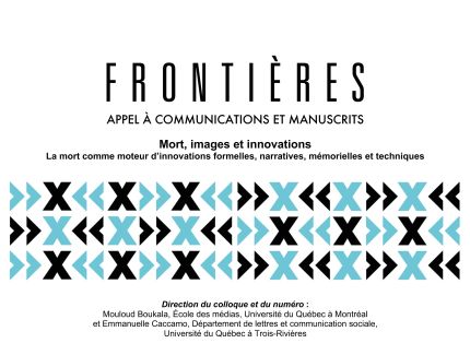 Visuel avec des motifs géométriques