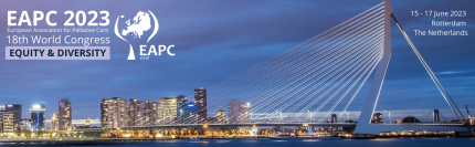 Affiche du congrès EAPC avec une vue de Rotterdam