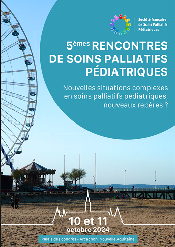 Affiche des 5ème rencontres de soins palliatifs pédiatriques