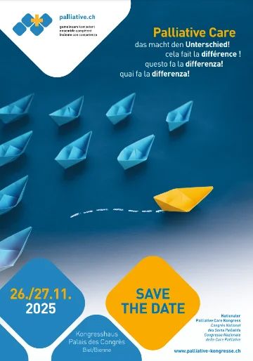 Affiche du congrès national des soins palliatifs