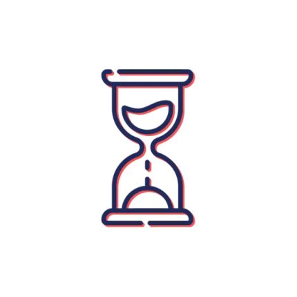 Pictogramme représentant un sablier