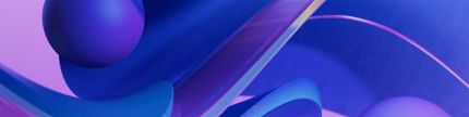 Motif abstrait dans les tons bleus