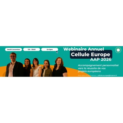 Visuel représentant l'équipe de la cellule Europe
