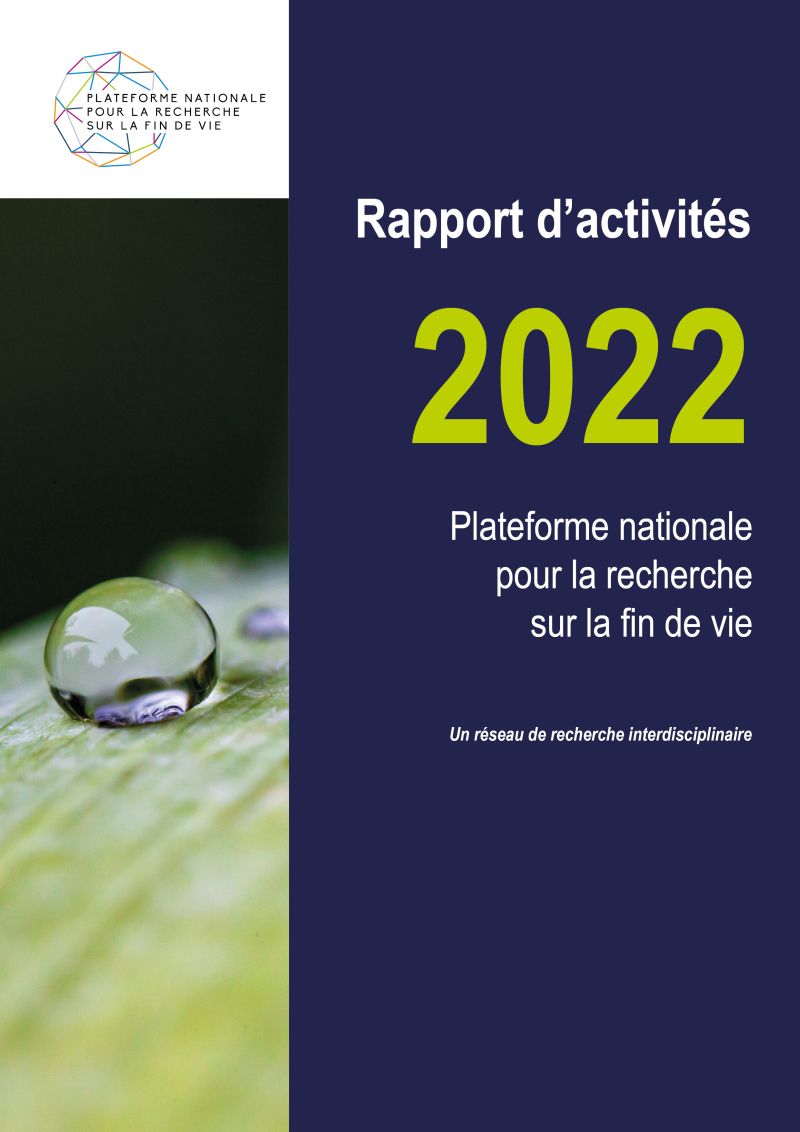 Couverture de la rapport d'activités de la Plateforme