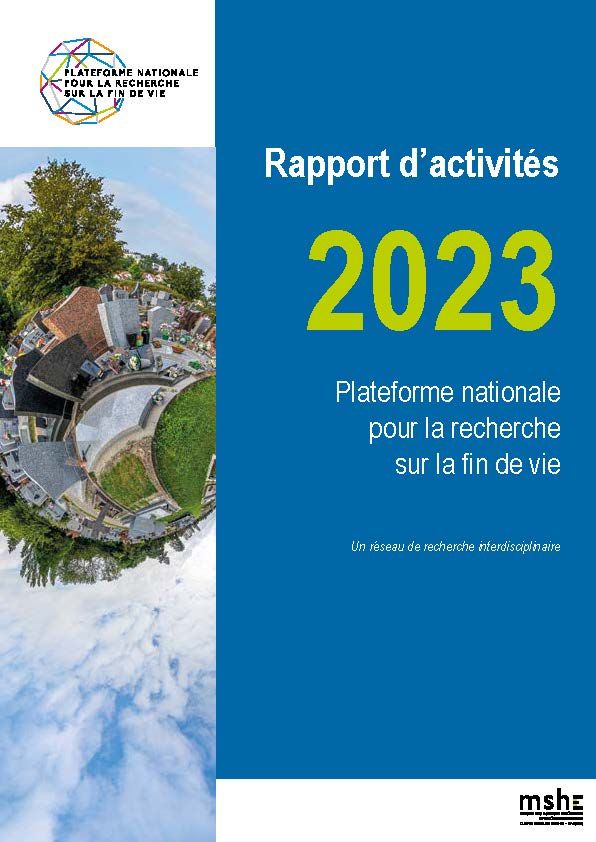 Couverture du rapport d'activités 2023 de la Plateforme