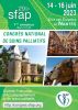 Affiche du 29e congrès de la SFAP avec des images de la ville de Nantes