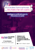 Affiche des 8e journées francophones de la recherche en soins