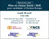 Visuel mise en réseau santé / shs
